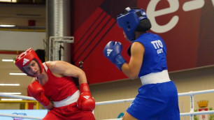 Казахстан выиграл второй бой в боксе за лицензии на Олимпиаду-2024