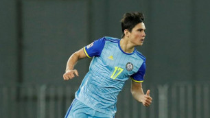 Самый эффективный нападающий сборной Казахстана дебютировал в европейском чемпионате