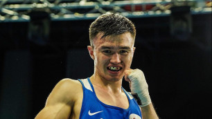 Казахстанский боксер сотворил сенсацию и вышел в финал турнира в Баку