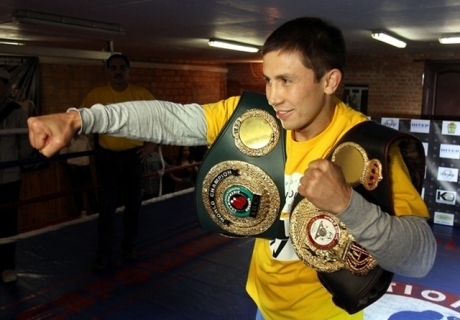 Геннадий Головкин. Фото с сайта boxnews.com.ua