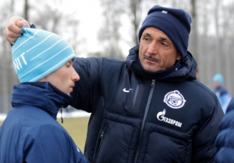 Роман Широков и Лучано Спаллетти. Фото с сайта sovsport.ru