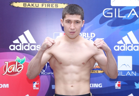 Самат Башенов. Фото с сайта Всемирной серии бокса.