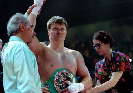  Alexander Povetkin after a fight with Mike Perez. Photo & quot; R-Sport & quot; 
