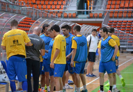Стал известен состав сборной Казахстана по футзалу на первый матч против Боснии и Герцеговины