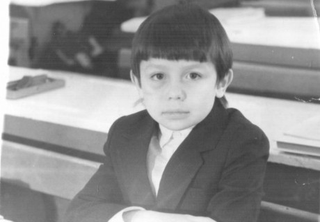 Геннадий Головкин в первом классе. Фото из социальных сетей