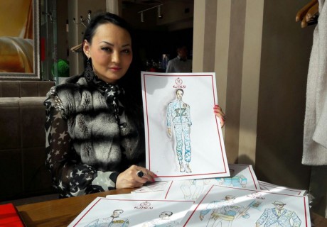 Куралай Нуркадилова представила свой вариант олимпийской формы для казахстанской сборной