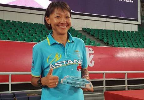 Нагима Керимбаева. Фото Казахстанской федерации триатлона