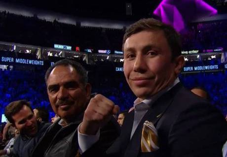 Абель Санчес и Геннадий Головкин. Фото с сайта boxingnews24.com