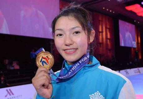 Казахстанская таеквондистка проиграла в финале Азиады-2018