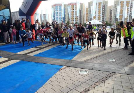 В Алматы прошел второй чемпионат города по триатлону и детскому дуатлону
