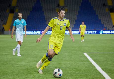 Сборная Казахстана произвела замену в составе перед матчами Лиги наций