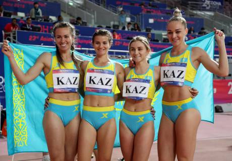 Казахстанские легкоатлетки завоевали 