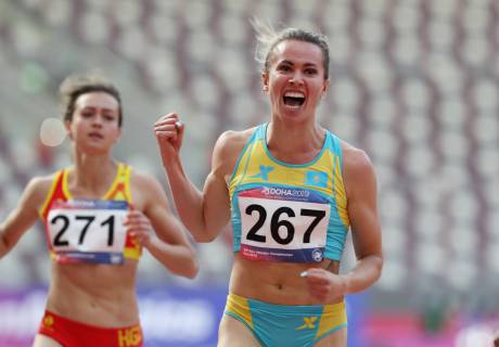 Казахстанская легкоатлетка выиграла третью медаль на чемпионате Азии