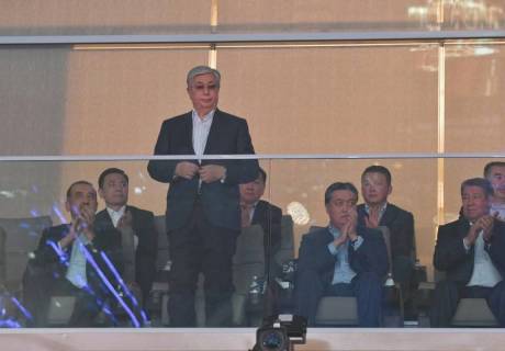 Президент Казахстана открыл Дворец единоборств Jekpe-jek в Нур-Султане