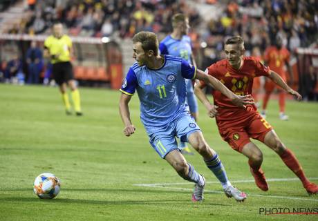 Казахстанец Вороговский дебютировал за бельгийский клуб в победном матче