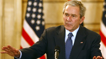 Буш попрощался с американцами