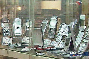 Российский рынок сотовых телефонов в 2009 году сократится на четверть