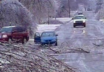 Жертвами ледяного шторма в США стали пять человек