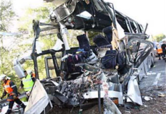 В Индии в автокатастрофе погибли 34 пассажира
