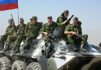 Российских военных расквартируют в Южной Осетии 