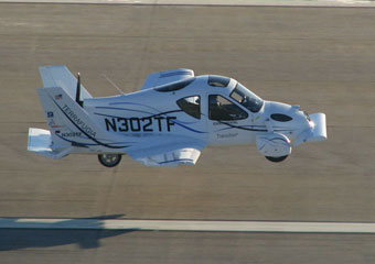 Первый в мире летающий автомобиль успешно прошел испытание