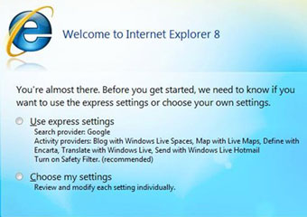 Microsoft обнародовал новый Internet Explorer 8
