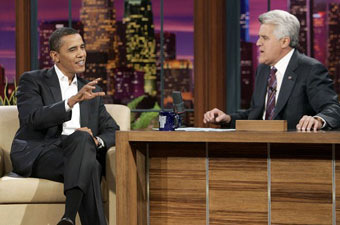 Президент США принял участие в популярном ток-шоу