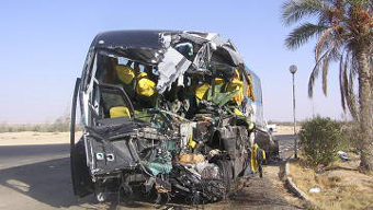 Шесть граждан России погибли в автокатастрофе в Египте