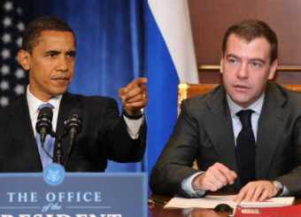 Обама и Медведев впервые встретились в Британии