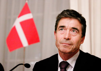 Датский премьер Расмуссен назначен главой НАТО