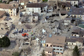 В центре Италии произошло второе землетрясение