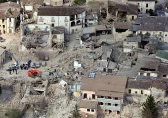 Италия оценила ущерб от землетрясений в 12 миллиардов