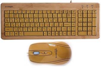 Китайцы начали производство бамбуковых клавиатур и мышек