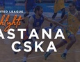 Видео поражения БК "Астана" от ЦСКА в первом матче нового сезона 