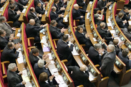 Верховная Рада приняла закон о формировании коалиции