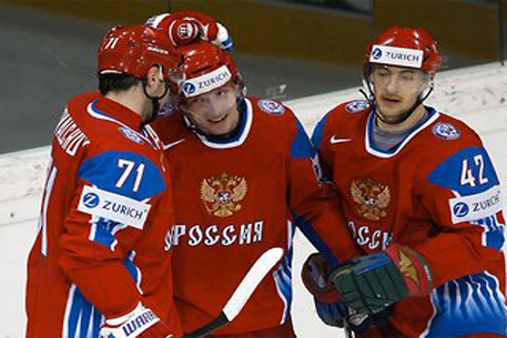 Российские хоккеисты стартовали на чемпионате мира с победы