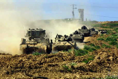 Израильские танки вторглись в сектор Газа