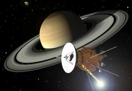 Загадочный источник тепла обнаружен на спутнике Сатурна