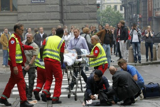 После терактов в Осло 18 норвежцев находятся в очень тяжелом состоянии 
