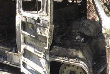 В Душанбе взорвали милицейский автомобиль