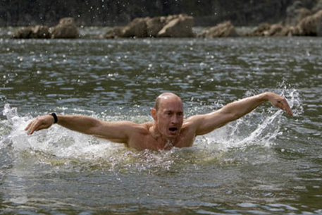 The Guardian пришла в восторг от баттерфляя Путина