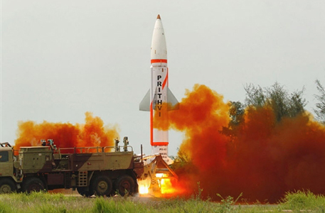 Индия успешно испытала баллистическую ракету Prithvi-II