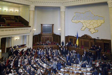 Депутаты от БЮТ и Партии регионов подрались на заседании Рады