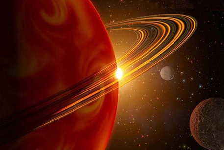 Ученые обнаружили волны на большом кольце Сатурна
