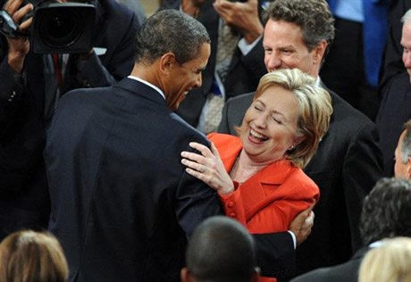 Обама и Клинтон вызвали наибольшее восхищение жителей США