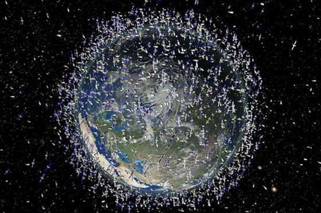 NASA назвала главных загрязнителей околоземной орбиты