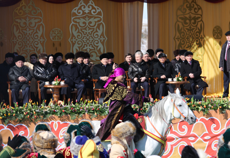 ФОТО: Празднование Наурыза состоялось на главной площади Казахстана