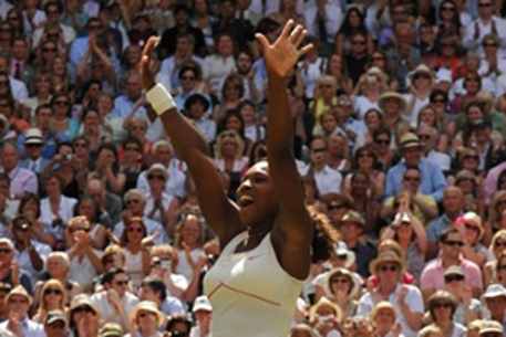 Серена Уильямс стала четырехкратной чемпионкой "Уимблдона"