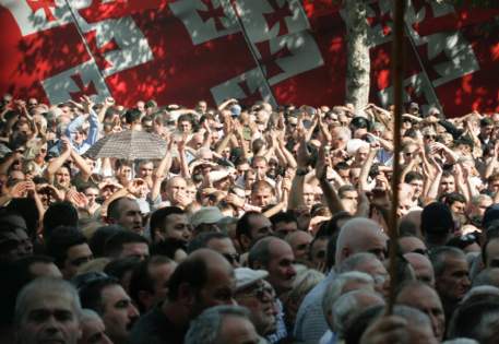 Оппозиция Грузии отменила "День гнева"