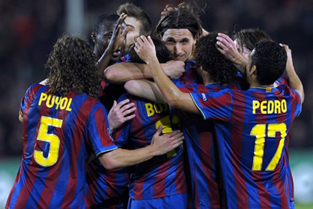 "Барселона" и "Бордо" вышли в четвертьфинал Лиги чемпионов